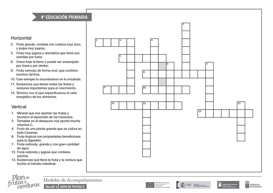 Crucigramas Taller 3 – PFyV | Programa Pipo